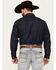 Image #4 - Ariat Men's Classic Denim Long Sleeve Snap Western Shirt , Blue, hi-res