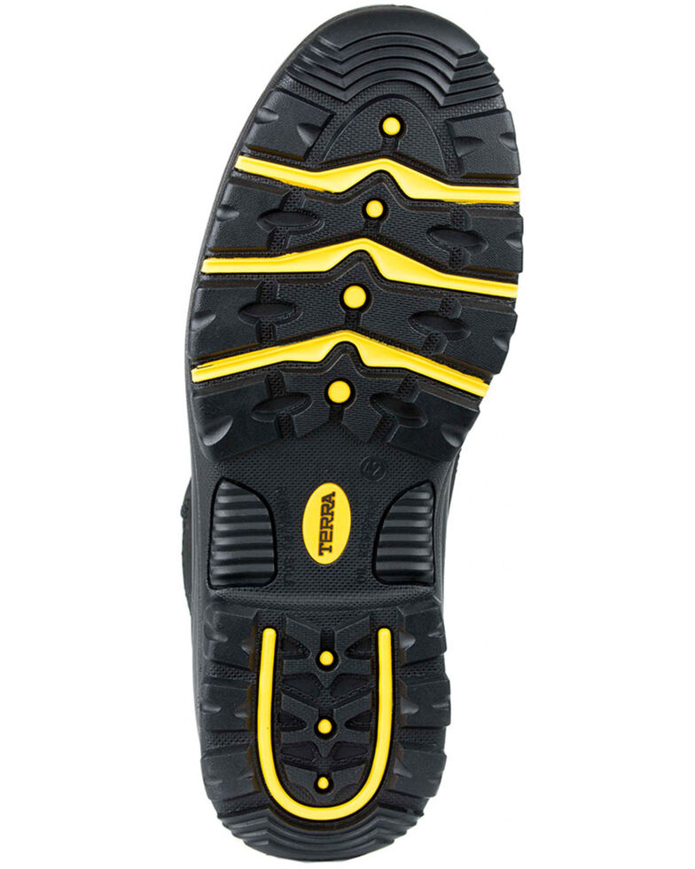 Terra Men's Black 6" Findlay Shoe - Round Toe, Black, hi-res