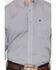 Image #3 - Wrangler Men's Geo Print Long Sleeve Button-Down Western Shirt - Tall, Teal, hi-res