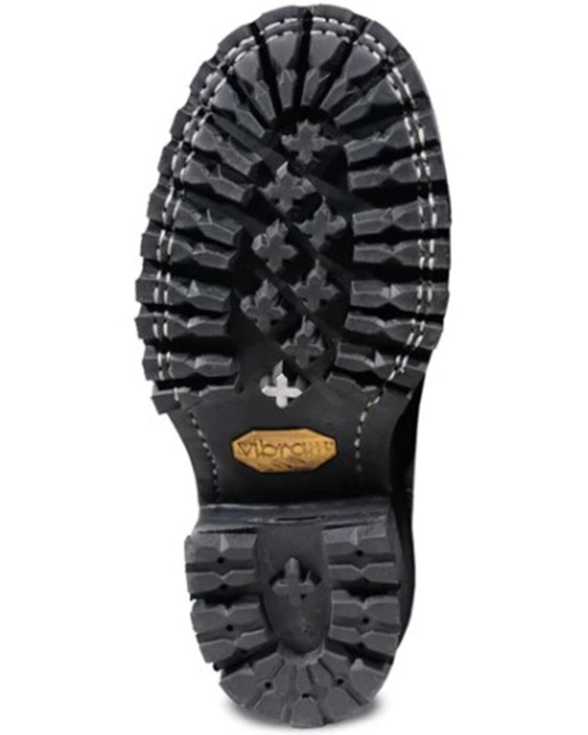Image #4 - White's Boots Men's Line Scout 10" Lace-Up Work Boots - Round Toe, Black, hi-res