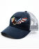 Image #1 - Cody James Men's Mexico & American Eagle Embroidered Ball Cap, Navy, hi-res