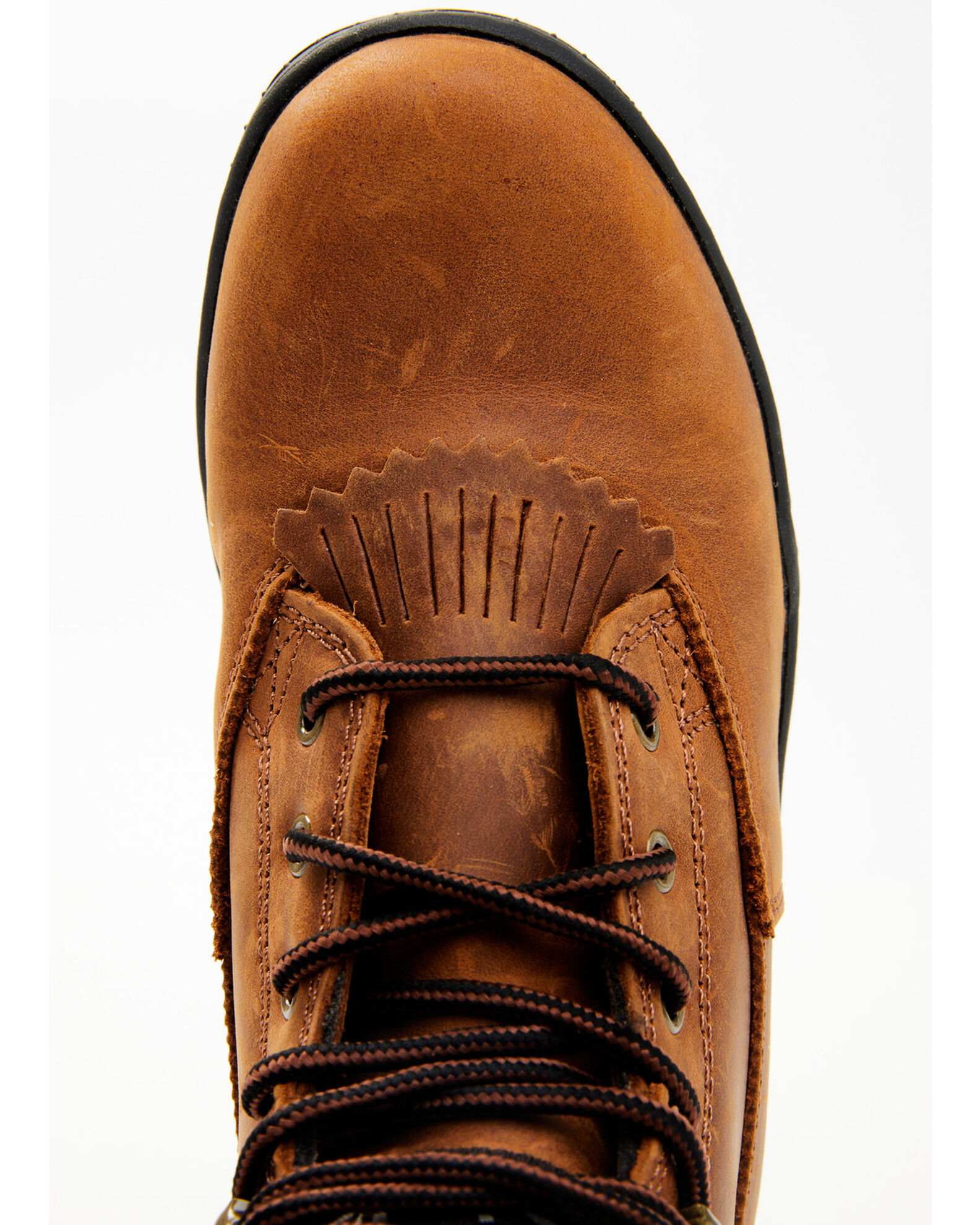Roper Women s Crossrider Lace Up HorseShoes Round Toe Sheplers