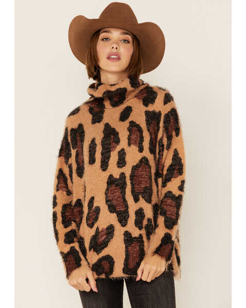 Show Me Your Mumu Women's Cheetah Fever Sweater , Multi, hi-res