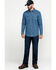 Cody James Men's FR Geo Print Long Sleeve Work Shirt - Tall, Blue, hi-res