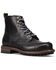 Image #1 - Frye Men's Hudson Lace-Up Work Boots - Round Toe, Black, hi-res