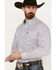 Image #2 - George Strait by Wrangler Men's Paisley Print Long Sleeve Button-Down Western Shirt, White, hi-res