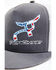 Image #2 - Ropesmart Men's All-American Classic Trucker Cap, Grey, hi-res