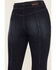 Image #4 - Shyanne Women's Dark Wash Trouser Jeans, Dark Wash, hi-res