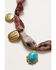 Image #2 - Shyanne Women's Golden Skyland Bandana Charm Necklace, Brown, hi-res