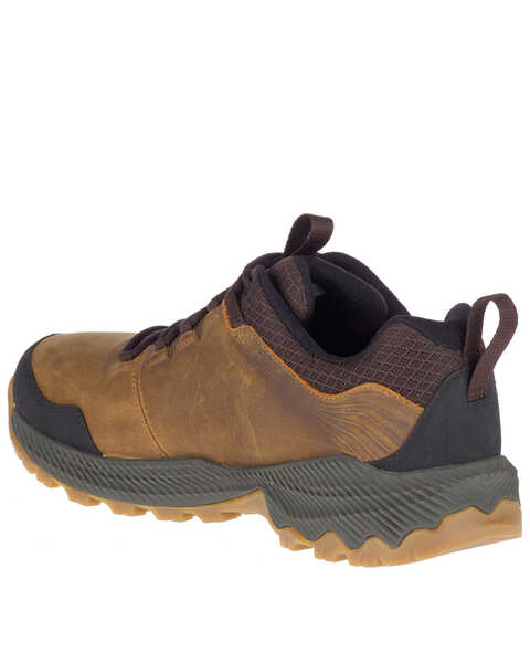 Image #3 - Merrell Men's Forestbound Waterproof Hiking Boots - Soft Toe, Brown, hi-res