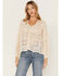 Image #1 - Jen's Pirate Booty Women's Lace Fortune Top, Natural, hi-res
