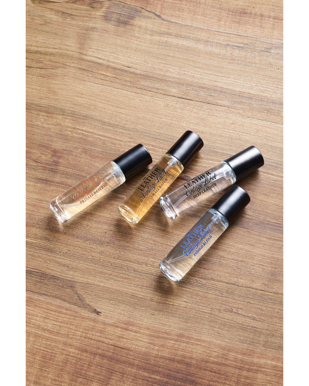 Image #3 - Tru Fragrances Men's Leather Vintage Label Travel Eau De Cologne Set - 4 Piece, No Color, hi-res