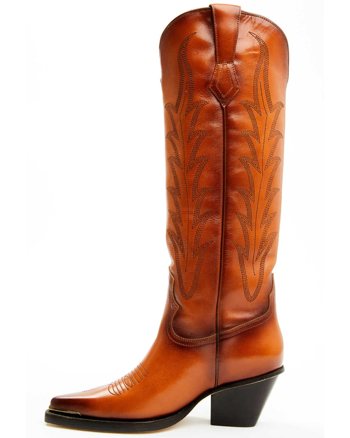 Image #4 - Wonderwest Women's Estilo Tall Western Boots - Snip Toe, Brown, hi-res