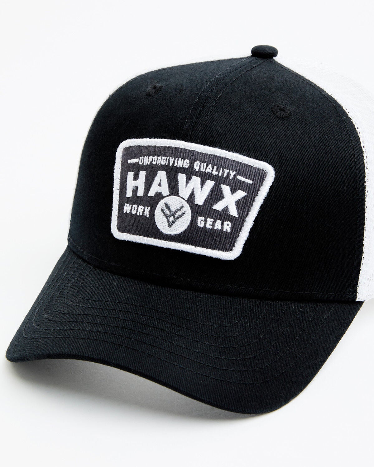 Image #1 - Hawx Men's Recreation Logo Patch Ball Cap, Black, hi-res