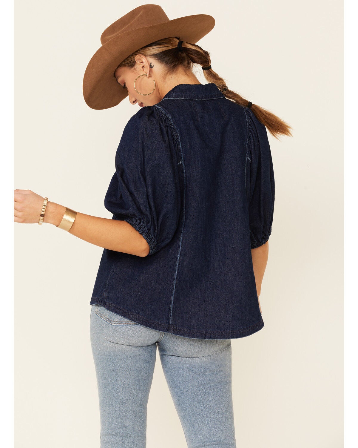 Suhrie Denim Short Sleeve 