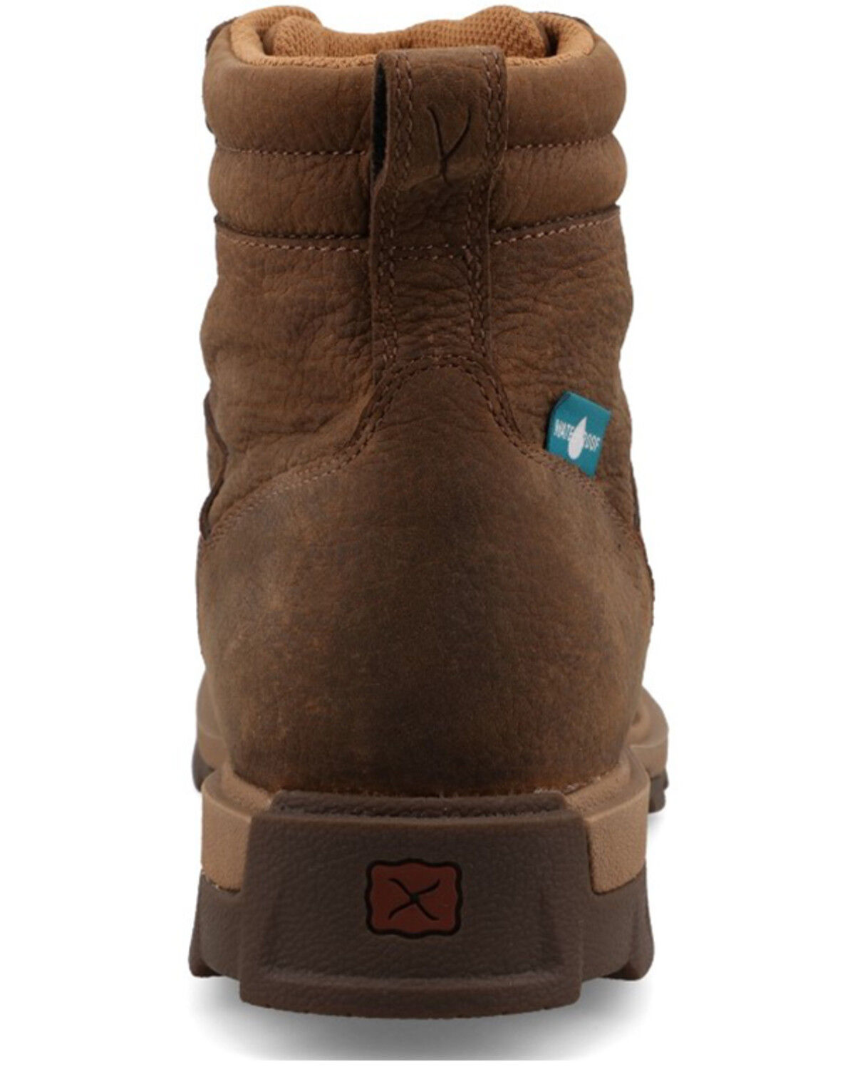 Image #5 - Twisted X Men's 6" UltraLite X™ Work Boots - Nano Toe, Brown, hi-res