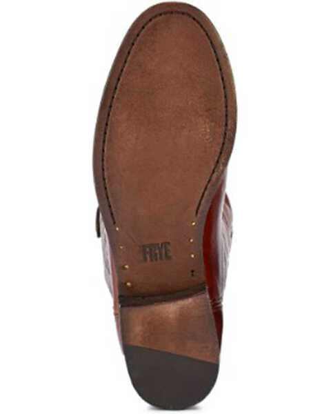 Image #5 - Frye Women's Melissa Button 2 Tall Boots - Round Toe , Red/brown, hi-res