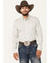 Image #1 - RANK 45® Men's Alton Southwestern Print Long Sleeve Button-Down Shirt, Ivory, hi-res