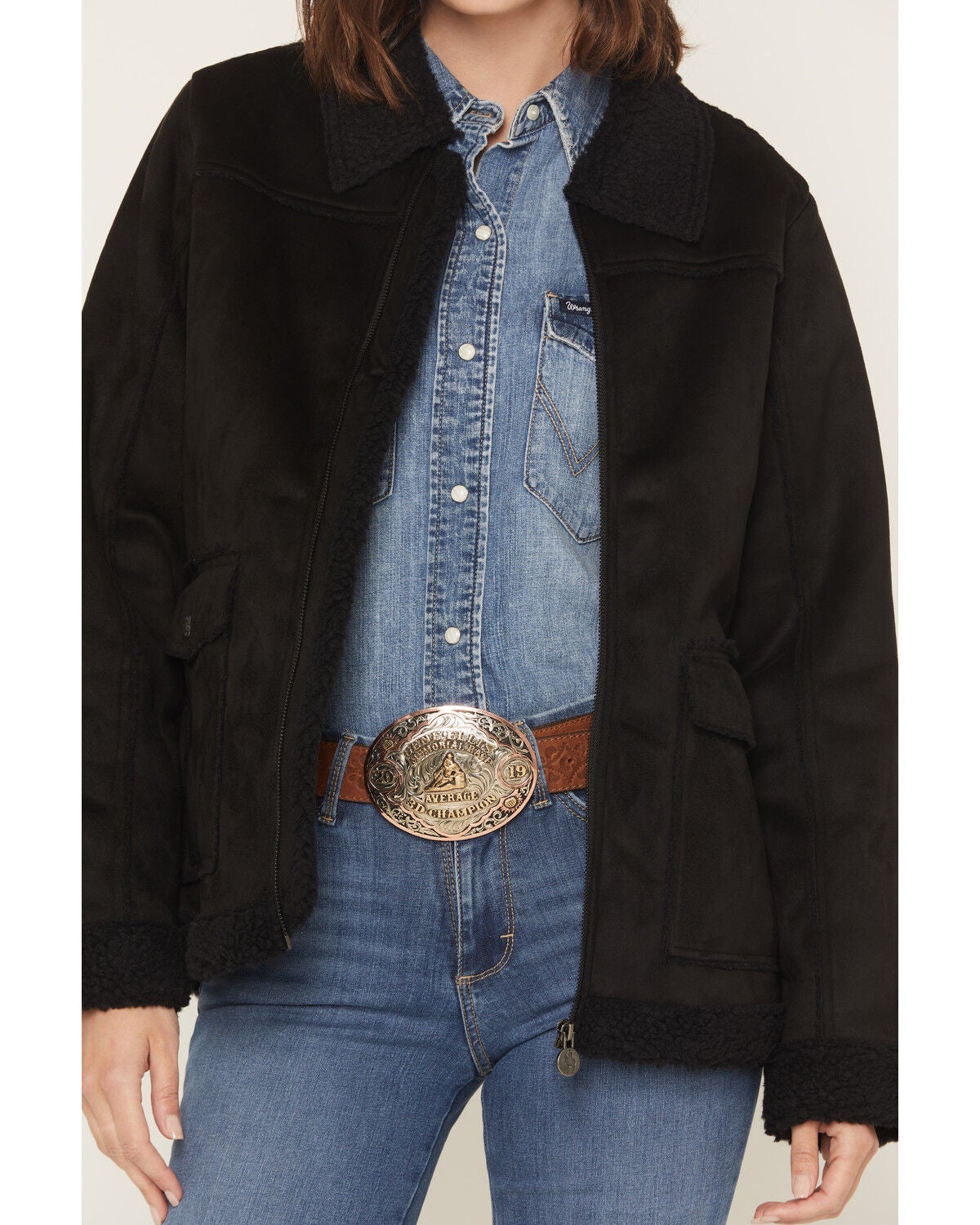 Image #3 - Outback Trading Co Women's Kimberly Jacket, Black, hi-res