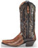 Dan Post Women's Cognac Water Snake Triad Cowgirl Boots - Snip Toe, , hi-res