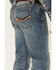 Image #4 - Cody James Core Men's Whistle Medium Wash Stretch Stackable Straight Jeans, , hi-res