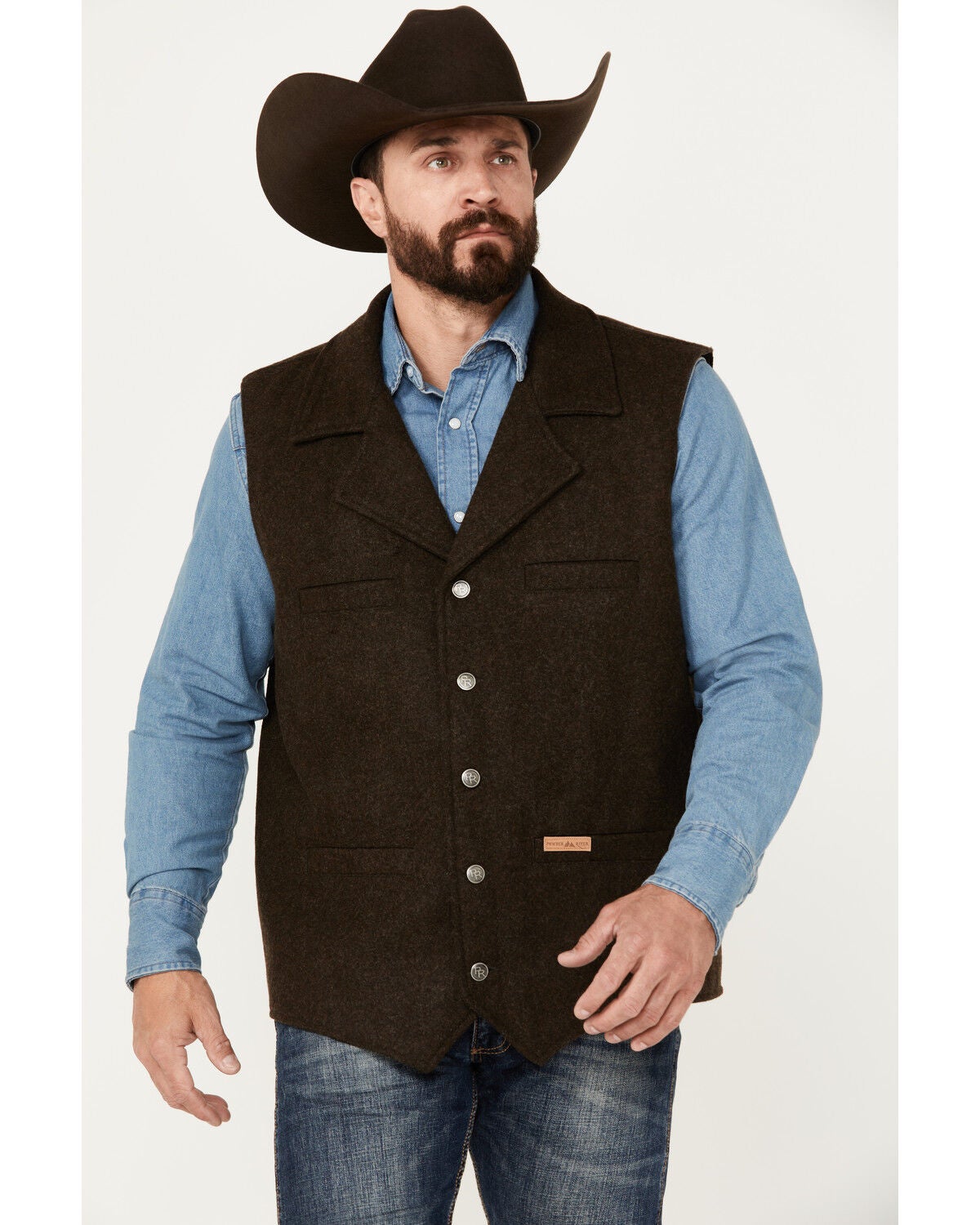 mens western wool jacket