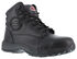 Image #1 - Iron Age Men's Ground Finish Work Boots - Steel Toe, Black, hi-res