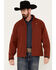 Image #1 - Ariat Men's Logo 2.0 Softshell Jacket, Red, hi-res
