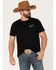 Smith & Wesson Men's M&P Stay United Flag Short Sleeve Graphic T-Shirt, Black, hi-res