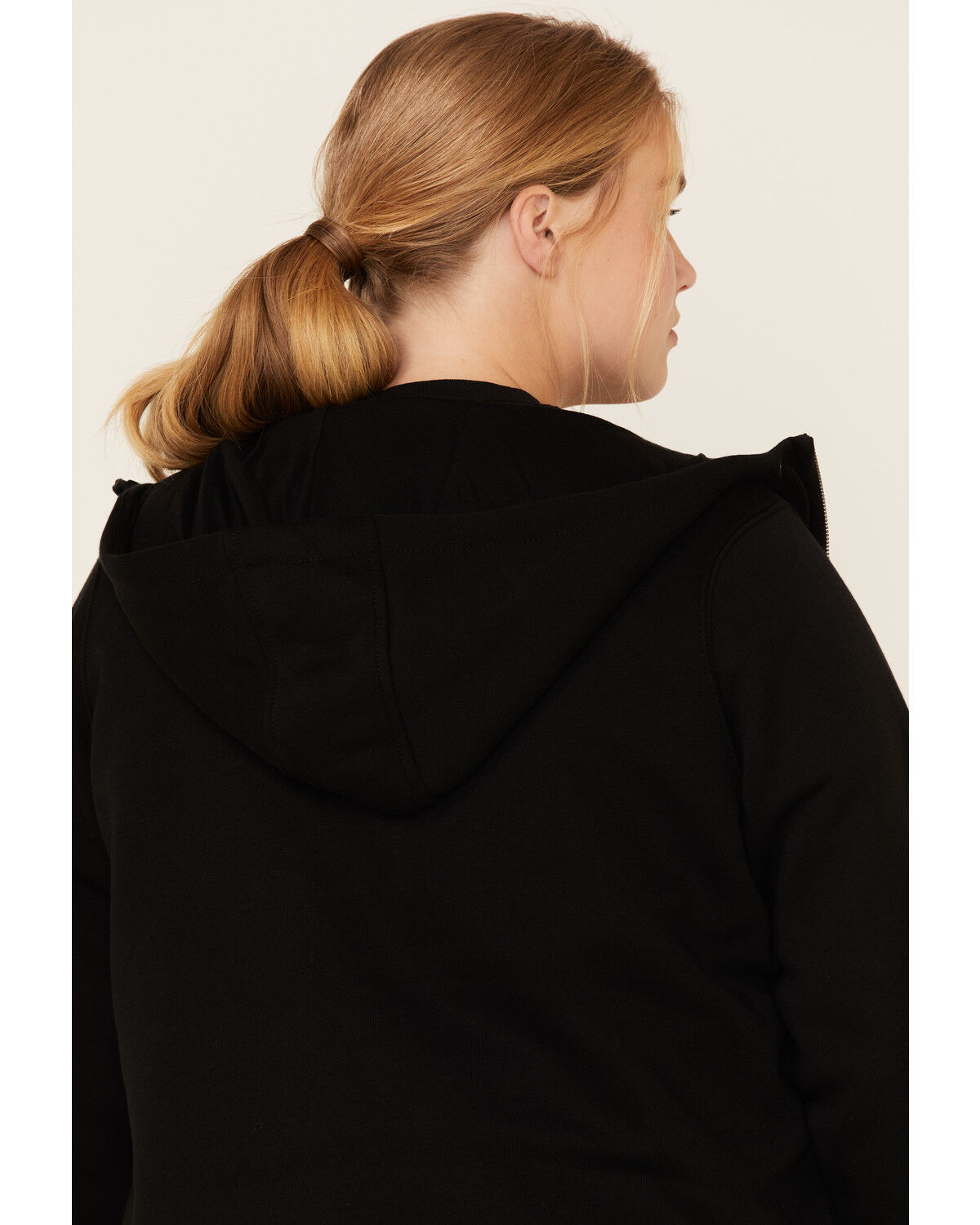 womens black carhartt hoodie