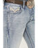Image #2 - Rock & Roll Denim Men's Boot Barn Exclusive Light Wash Pistol Bootcut Stretch Denim Jeans, Light Wash, hi-res