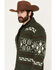Image #2 - Pendleton Men's Westerley Zip Sweater, Dark Green, hi-res