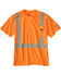 Image #1 - Carhartt Force High-Vis Short Sleeve Class 2 T-Shirt, Orange, hi-res