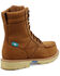 Twisted X Men's 8" Lace-Up Safety Wedge Work Boots - Moc Toe , Brown, hi-res
