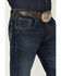 Image #2 - Rock 47 by Wrangler Men's Victor Dark Wash Slim Straight Stretch Denim Jeans, Dark Wash, hi-res