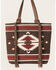 Image #2 - Idyllwind Women's Brown Antioch Pike Fringe Tote, Brown, hi-res