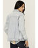 Image #4 - Cello Women's Light Washed Oversized Denim Jacket, Light Wash, hi-res