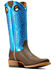 Image #1 - Ariat Men's Ringer Tall Performance Western Boots - Square Toe, Brown, hi-res