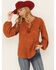 Image #1 - Shyanne Women's Long Sleeve Boho Blouse, Caramel, hi-res