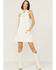 Image #1 - Show Me Your Mumu Women's Shifty Sweater White Mini Dress, White, hi-res