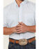 Image #3 - George Strait By Wrangler Men's Geo Print Short Sleeve Button-Down Western Shirt - Tall, Blue, hi-res