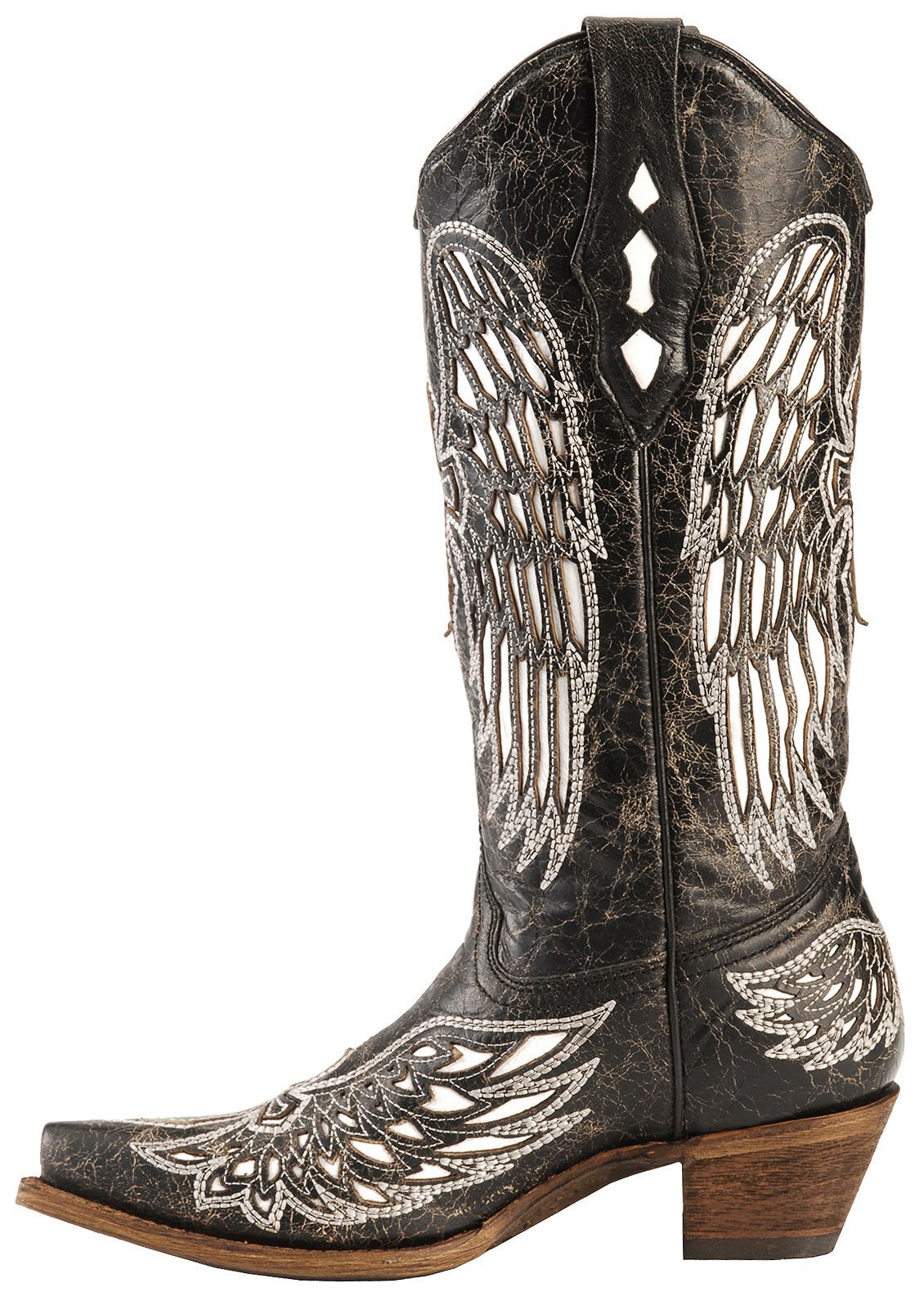 cowgirl boots with crosses on them