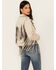 Idyllwind Women's Ellen Moto Jacket , Ivory, hi-res