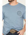 Image #3 - Howitzer Men's Sweet Land Short Sleeve Graphic T-Shirt, Blue, hi-res