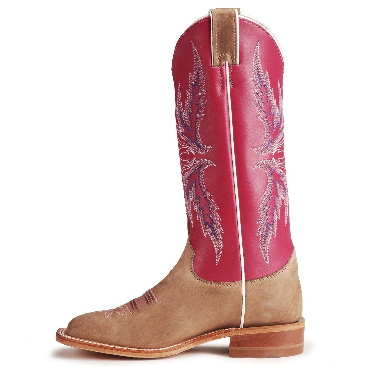 justin pink cowboy boots