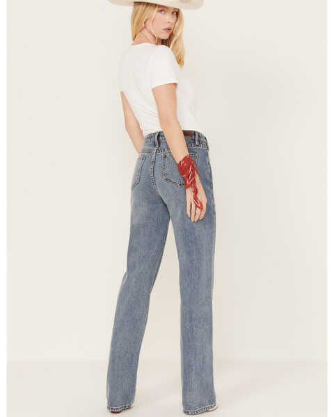 Image #3 - Rock & Roll Denim Women's Medium Wash High Rise Bootcut Jeans, Medium Wash, hi-res