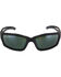 Edge Eyewear Men's Kazbek Polorized Safety Sunglasses, Black, hi-res