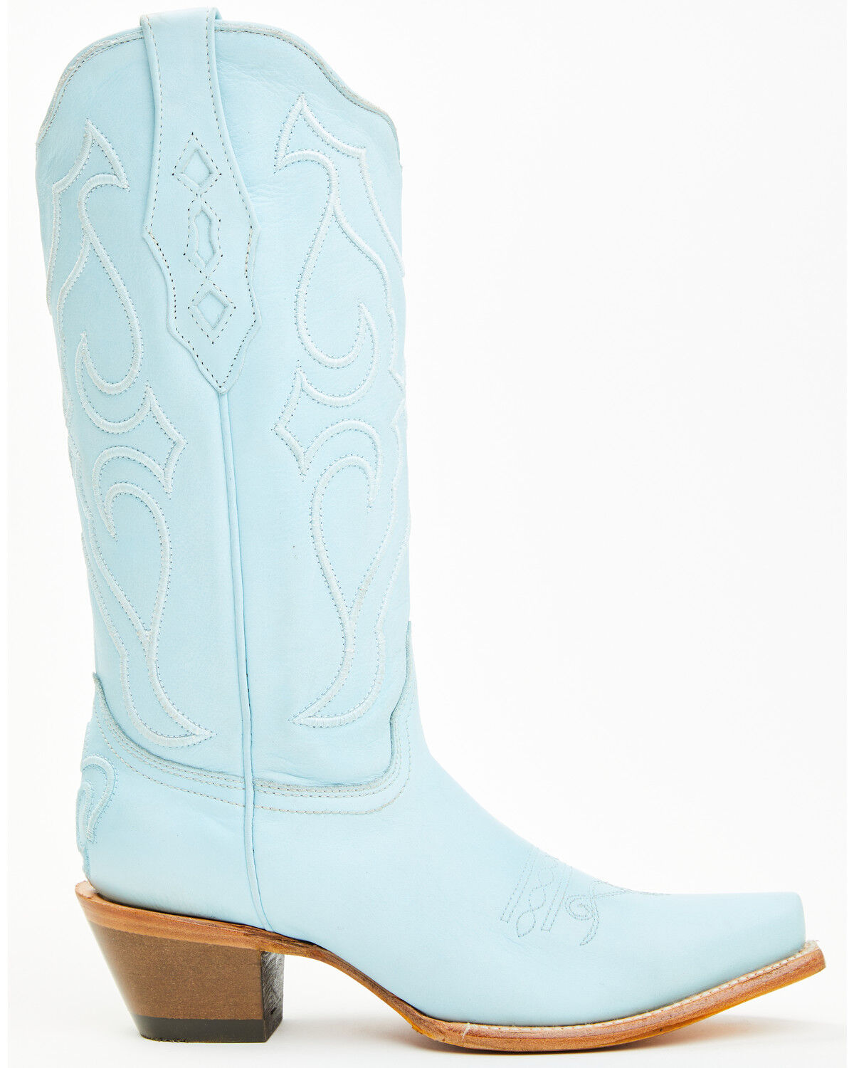 Image #2 - Corral Women's Western Boots - Snip Toe, Light Blue, hi-res
