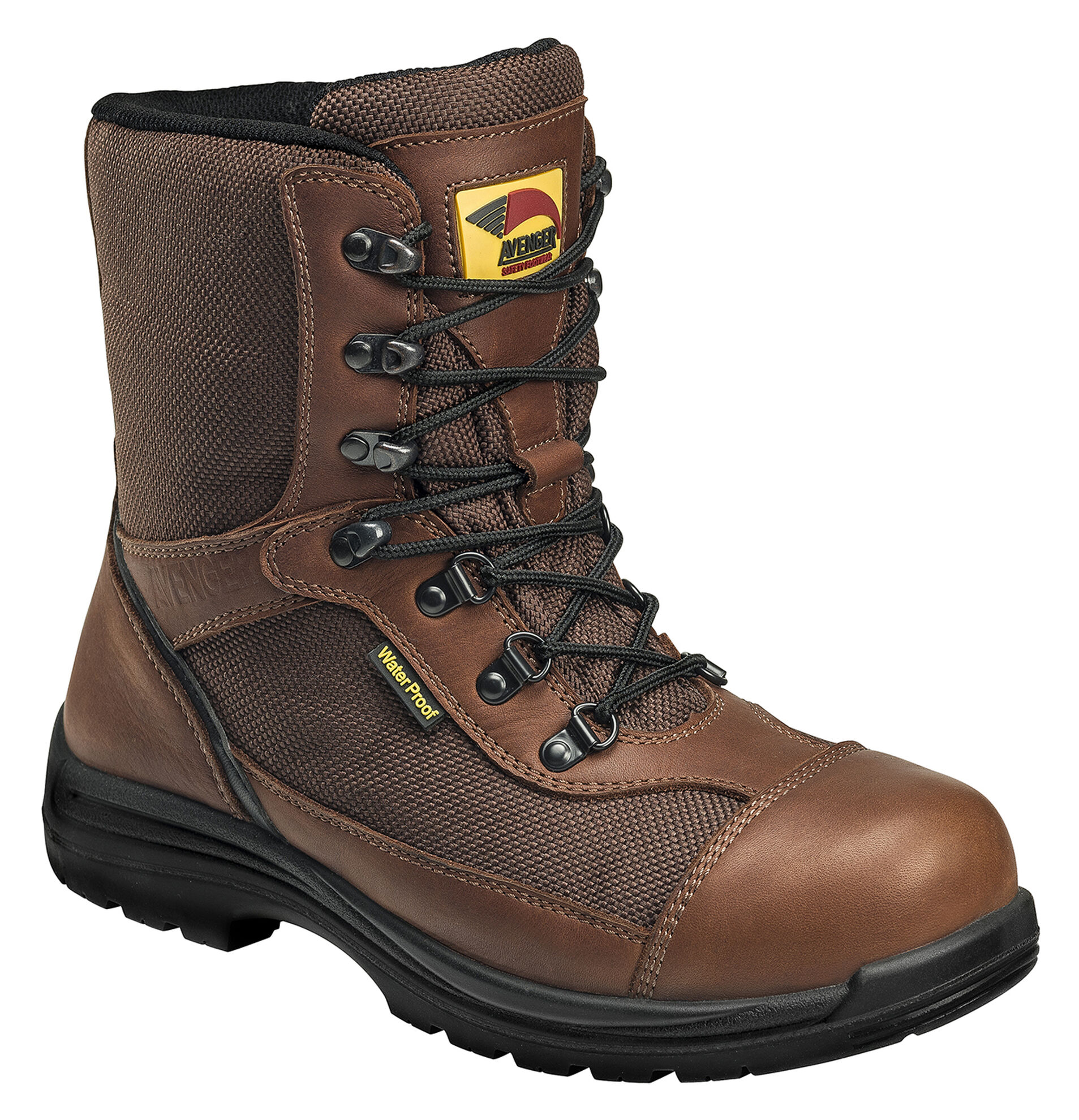 Avenger Boots Men s Waterproof Insulated Work Boots Composite Toe Sheplers