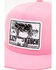 Image #2 - Lazy J Ranch Wear Women's Boot Barn Exclusive Bull Trap Ball Cap, Pink, hi-res